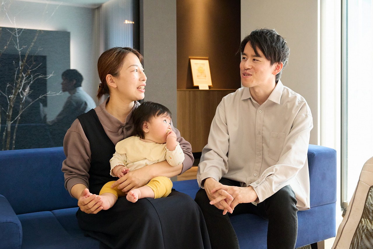 <p>インスタグラムがきっかけで、家づくりを決意されたんですね。店舗にはすぐに来られましたか。</p>
